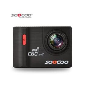 おまけつき★SOOCOO C60　アクションカメラブラック　防水カメラ 訳アリ品　超小型カメラ　フロートグリップ　自転車バイク水中カメラ