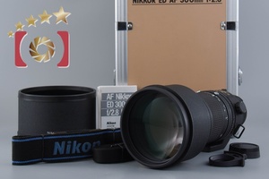 【中古】Nikon ニコン AF NIKKOR 300mm f/2.8 ED ケース付き