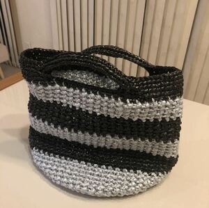 ハンドメイド 手編み バッグ