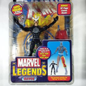 送料込み マーベルレジェンド 【ハボック】 未開封品 トイビズ フィギュア ジャイアントマンビルドパーツ付属 MARVEL LEGENDS HAVOK X-MEN