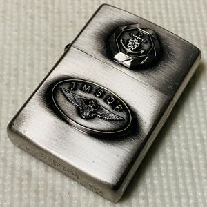 ■1円〜■【Zippo】海上自衛隊 JMSDF ヴィンテージ D XⅣ 1998年4月 レギュラー オイルライター 着火未確認 使用感少なめ