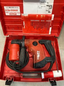 ◆HILTI ヒルティ ロータリーハンマドリル TE6-S 工具 ケース付き 中古◆13060★