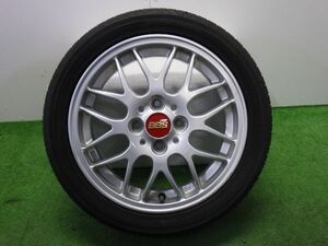 ★コペン アクティブトップ L880K★1本 165/50R15 BBS ダイハツ 純正 アルミ 100 4H 15インチ 4.5J +45 中古 タイヤ ホイール