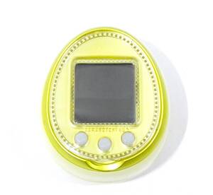 9381S/動作OK たまごっち 4U+レモンイエロー TAMAGOTCHI バンダイ