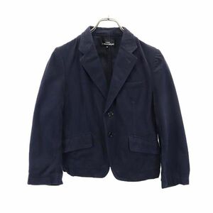 トリココムデギャルソン 2011年 長袖 テーラードジャケット M 濃紺 tricot COMME des GARCONS レディース