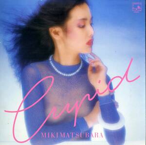 A00603196/LP/松原みき「Cupid (1981年・C28A-0157・DR.STRUT演奏参加・ディスコ・DISCO・ライトメロウ)」