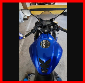 ヤマハ YAMAHA YZF-R25 R3 R25 R3 2014-2018 タンクカバー 軽油 保護 カバー フェアリング オートバイ タンク 無地 ブルー