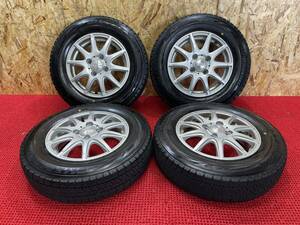 ワゴンR等に 23年製 BRIDGESTONE ブリヂストン BLIZZAK VRX2 145/80R13 weds KRAITⅡ13×4J OFF45 4H PCD100 売切!!