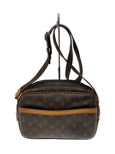 LOUIS VUITTON◆リポーターPM_モノグラム・キャンバス_BRW/PVC/BRW