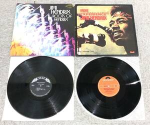 JIMI HENDRIX ジミヘンドリックス MORE EXPERIENCE/ROOTS OF HENDRIX 2枚セット LP レコード ロック