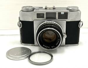 〈カメラ〉OLYMPUS オリンパス 35-S　1:2 f=4.2cm フィルムカメラ【中古/現状品/シャッター確認】004906-①