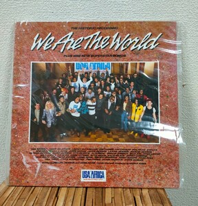 【名曲】　WE ARE THE WORLD レコードUSA for AFRICA　 LP