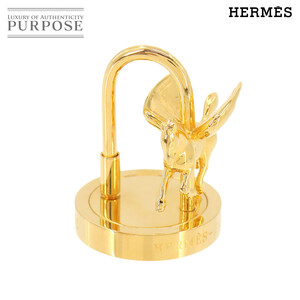 新品同様 エルメス HERMES カデナ チャーム ANNEE DE LA DANSE アーネダンス 2007年 ペガサス ゴールド アクセサリー 90256946