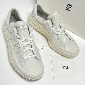 30cm 新品 Y-3 GR.1P レザー スニーカー ホワイト 白 シューズ Y3 YOHJI YAMAMOTO adidas アディダス 山本耀司 ワイスリー ヨウジ 大きい