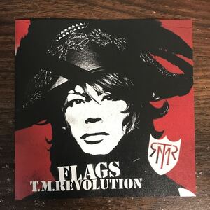 (535)中古CD100円 T.M.Revolution FLAGS(初回生産限定盤)(DVD付)