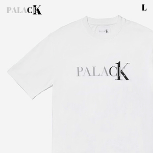 L 新品【PALECE CALVIN KLEIN T-SHIRT PALACE CK1 T-shirt White コラボ パレス Tシャツ カルバンクライン Tシャツ ホワイト】