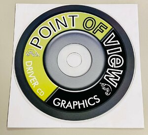 2YXS604★現状品★Point Of View Graphics Driver CD　ディスクのみ