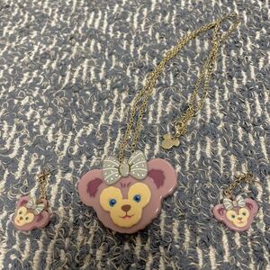 シェリーメイ 上海ディズニーランド ピアス ネックレス shellie May ダッフィー&フレンズ Duffy&friends