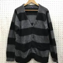 Knit Wear dept ネオグランジ モヘア ボーダーニットカーディガン