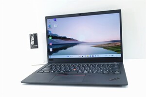 2K仕様 年式2021 14型 Lenovo ThinkPad X1 Carbon Gen8 十世代 Core i7 10510U メモリ16GB SSD512GB ノートパソコン Windos11 15103