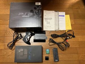 PS2　SCPH-37000 禅ブラック 動作確認済み メモリーカード　プレイステーション2