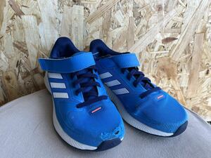 [アディダス] ランニングシューズ ジュニア コアファイト 男の子 女の子 19cm LVF47 adidas キッズ 子供 小学生 スニーカー 運動靴