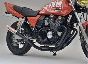 XJR400 XJR400R ワルツ機械曲げ　マフラー　ブラック　黒　アウタータイプ　パステルロード　悪奴　ワルツ　ヤマハ　YAMAHA 4HM RH02J