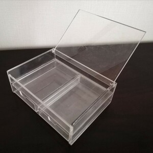 無印良品 MUJI クリアケースボックス 収納 引き出し スケルトン アクセサリーbox 整理 断捨離