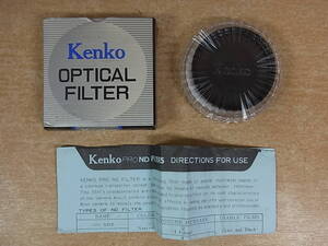 △B/693●ケンコー kenko☆レンズフィルター☆OPTICAL FILTER☆PRO ND-4 49.0s☆中古品