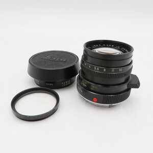 1円～ Leica ライカ LEITZ SUMMICRON-M 1:2/50mm レンズ 動作未確認 y95-3396629【Y商品】