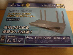 ☆　Tp-LINK　AX1500 Wi-Fi 6 ルーター（新品未開封）　☆