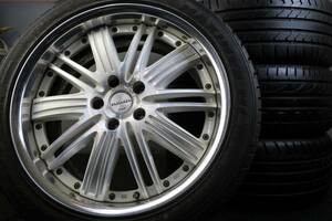 大人気 WORK ワーク VARIANZA ヴァリアンツァ F2S 19×8J +42 O PCD114.3/5H 245/40R19 アルファード ヴェルファイア エスティマ 手渡しOK