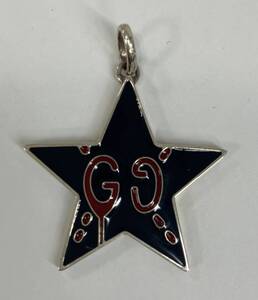 【１円スタート】GUCCI グッチ SV925 トップ GGゴースト ブランドアクセサリー