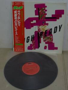 ラフ＆レディROUGH&READY/タッチ・背番号のないエース(LP,帯付)