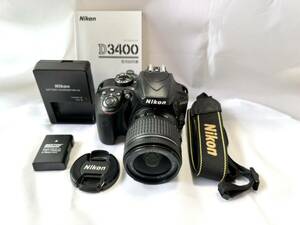 美品★　Nikon ニコン D3400 18-55 VR レンズキット