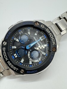 G-SHOCK 　GST-W100D　電波　灯り　