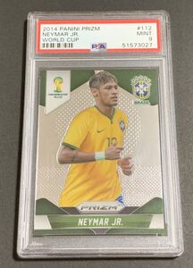 2014 Panini Prizm World Cup Neymar JR. No.112 Brazil PSA 9 ネイマール　ブラジル　ワールドカップ