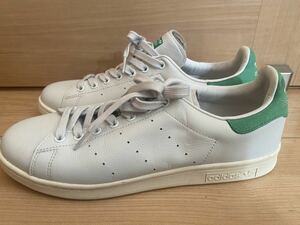 スタンスミス 2014年製 JP28.5cm 本革 生産終了 アディダス グリーン adidas stansmith 