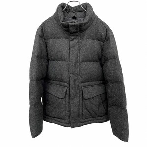 Gap WINTER EDITION 2012 PRECISION DESIGNED ダウンジャケット 毛×ポリなど(ダウン90%＋フェザー10%) M 杢チャコールグレー メンズ