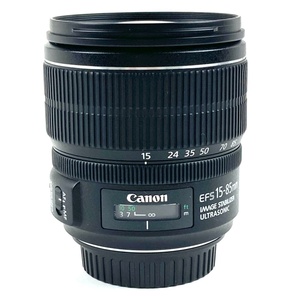 キヤノン Canon EF-S 15-85mm F3.5-5.6 IS USM 一眼カメラ用レンズ（オートフォーカス） 【中古】