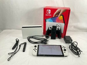 ★任天堂 NINTENDO SWITCH スイッチ 有機EL ホワイト HEG-S-KAAAA 中古 1円スタート★