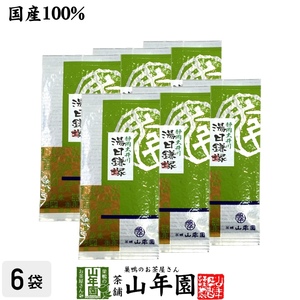 お茶 日本茶 煎茶 湯日鎌塚 100g×6袋セット 静岡県 静岡茶 徳用 送料無料