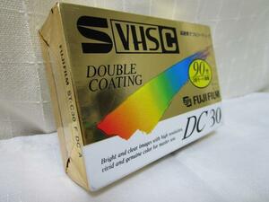 富士写真フイルム カメラ撮り用高画質マスターテープ S VHS C DC30 ST-C30 F DC A