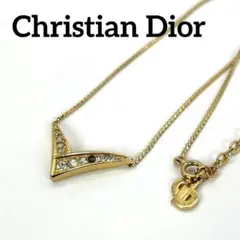 《美品✨レア》Christian Dior ネックレス　GOLD ブランドロゴ