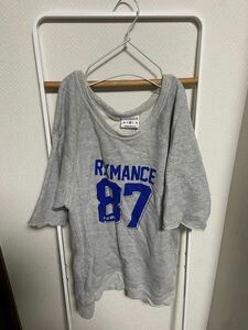 rxmance ロマンス　半袖スウェット　トゥモローランド　グレー