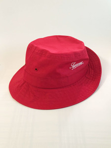 激レア・中古★Supreme 21FW/シュプリーム Bolt Snap Crusher ハット コットン S/M Red