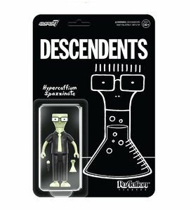 ★ディセンデンツ Re Action フィ ギュア Descendents Figure - Milo(Hypercaffium Spazz inate) Super7 パンク TOY 人形 マイロ