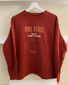 PINK HOUSE ピンクハウス 80s 90s スウェットトレーナー 企業ロゴ