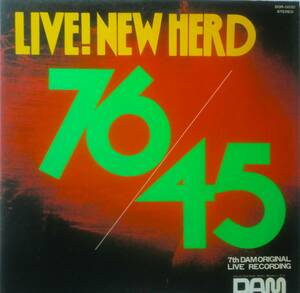 ★国内限定盤 LP★TOSHIYUKI MIYAMA & THE NEW HERD ORCHESTRA/宮間利之とニュー・ハード★LIVE! NEW HERD 76/45★77