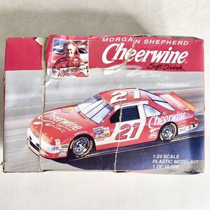 monogram 1/24フォード サンダーバード MORGAN SHEPHERD Cheerwine Ford THUNDERBIRD プラモデル 現状品